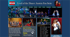 Desktop Screenshot of lordofthedance.at
